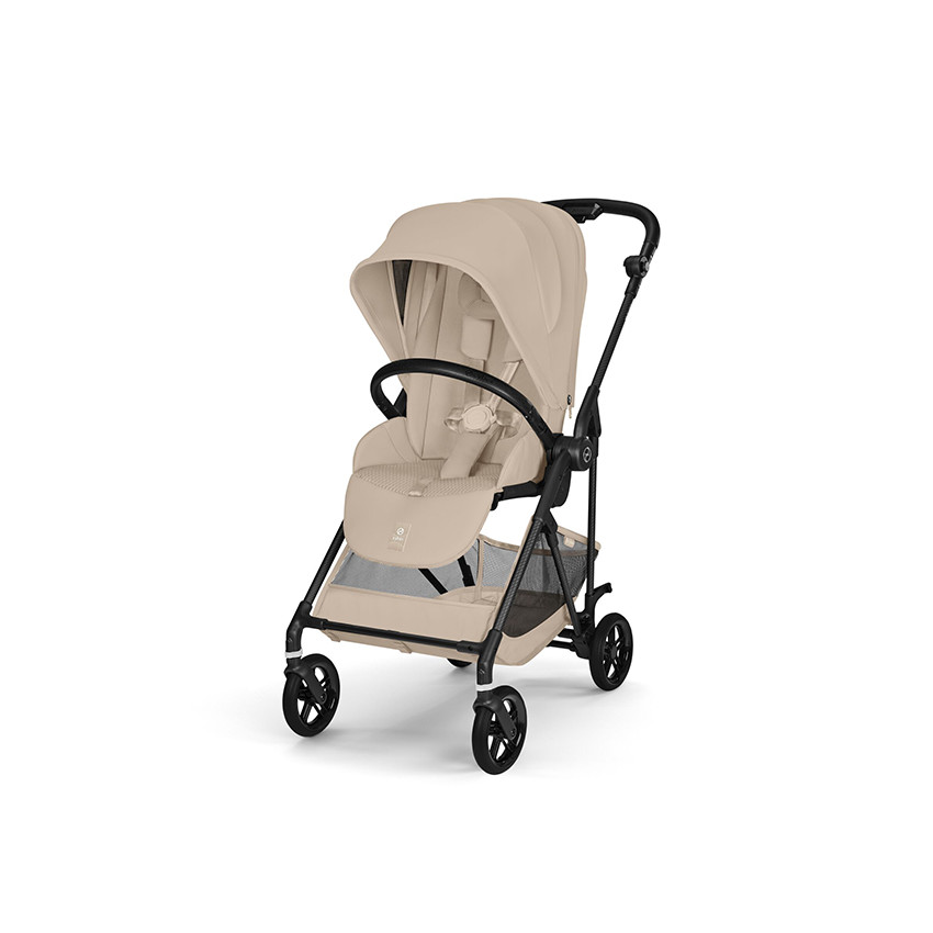 Poussette Melio Carbon - Almond Beige 