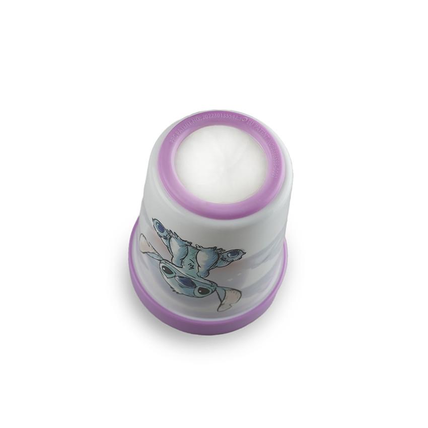 Gobelet antidérapant Stitch Disney violet 