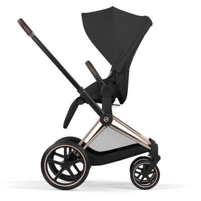 Poussette Duo Priam 2026 Rose Gold-Sepia Black 