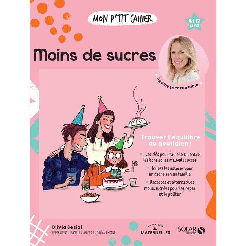 Livre Mon p'tit cahier Moins de sucre 