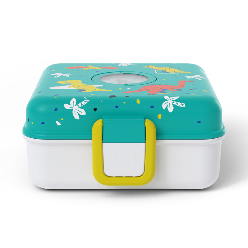 Lunchbox personnalisable 850ml Snacky avec couverts Dino 
