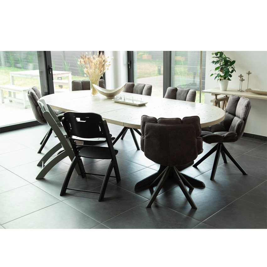 Chaise-haute évolutive Evosit - Noir 