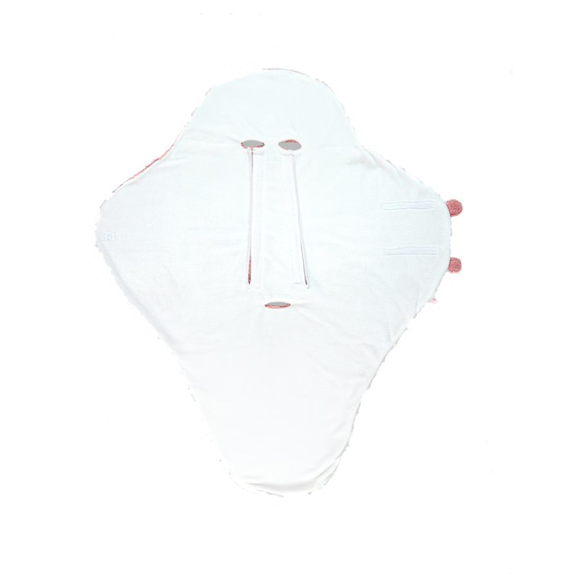 Couverture de promenade en teddy Mix & Match - Rose 