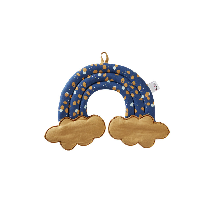 Décoration murale en forme d'arc-en-ciel - Stardust Lagon/Indigo/Camel 