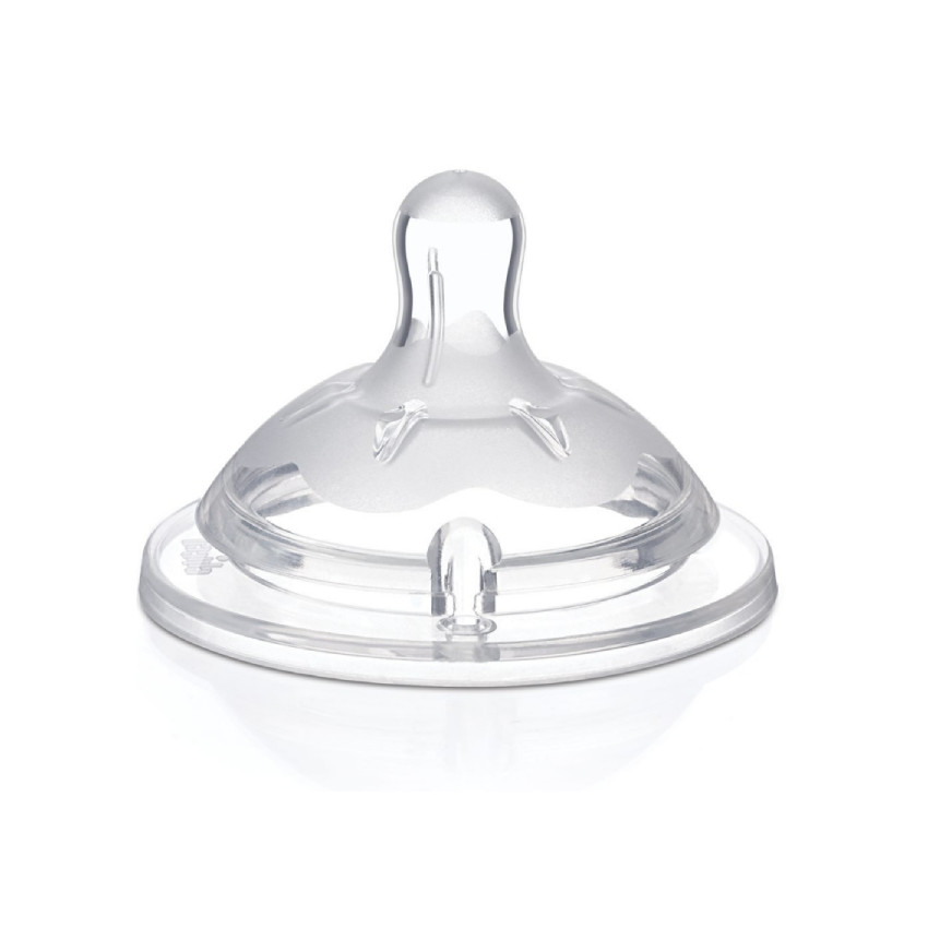 Lot de 2 tétines en silicone Natural Feeling 4M+ 