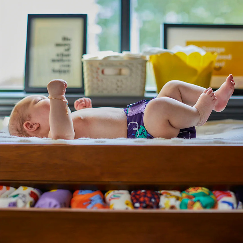 Pack d'essai 5 couches lavables avec boosters + 100 voiles Zéro Dégât 