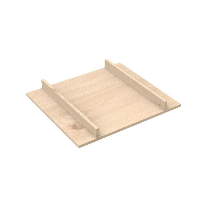 Plan à langer pour commode Tokyo aspect chêne suave 