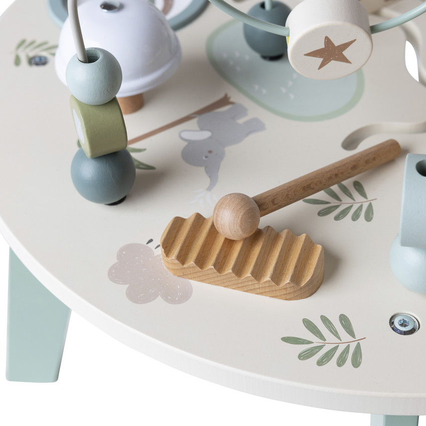 Table d'activités ludiques en bois Little Savane 