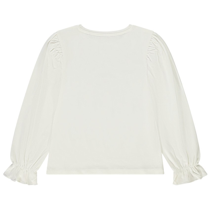 T-shirt manches longues en jersey print fantaisie pour fille 