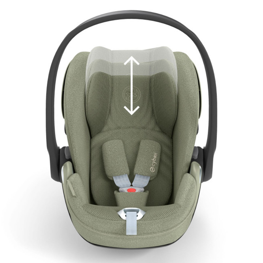 Siège-auto Bébé Cloud T I-Size Tissu Plus Sage Green 