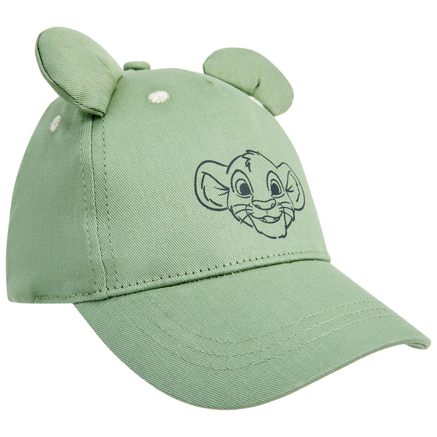 Casquette à oreilles 3D Simba Disney pour bébé garçon 
