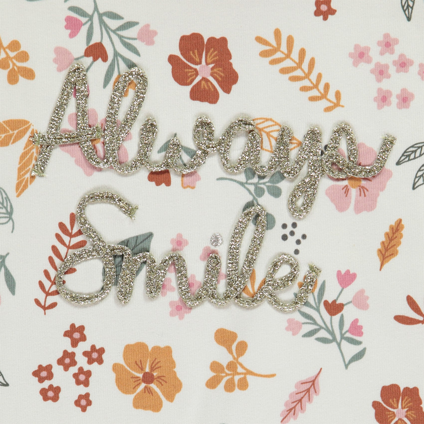 Ensemble jogging 2 pièces avec cording scintillant pour fille 