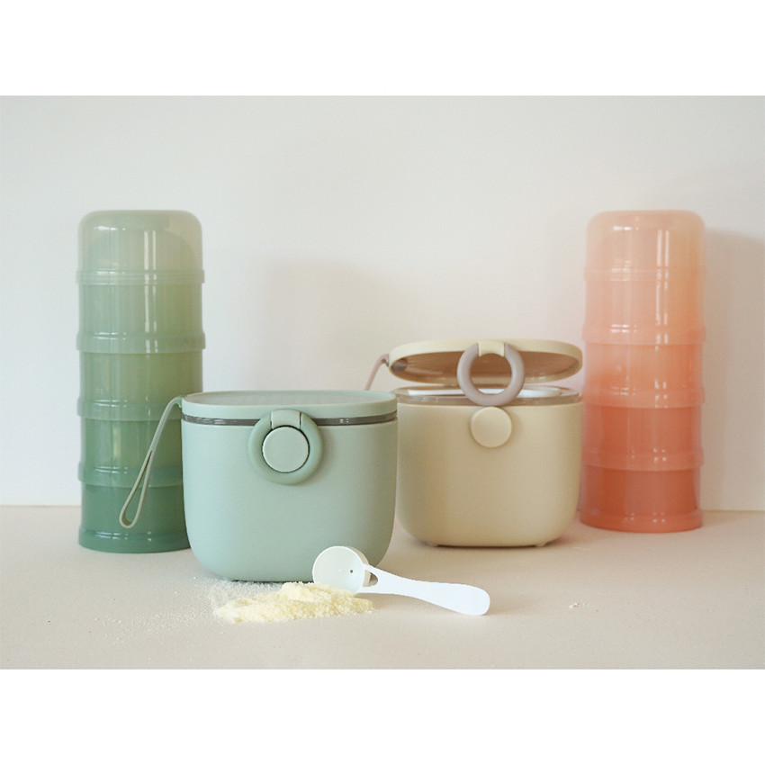 Boite doseuse poudre de lait Nomade Jade 500ml 