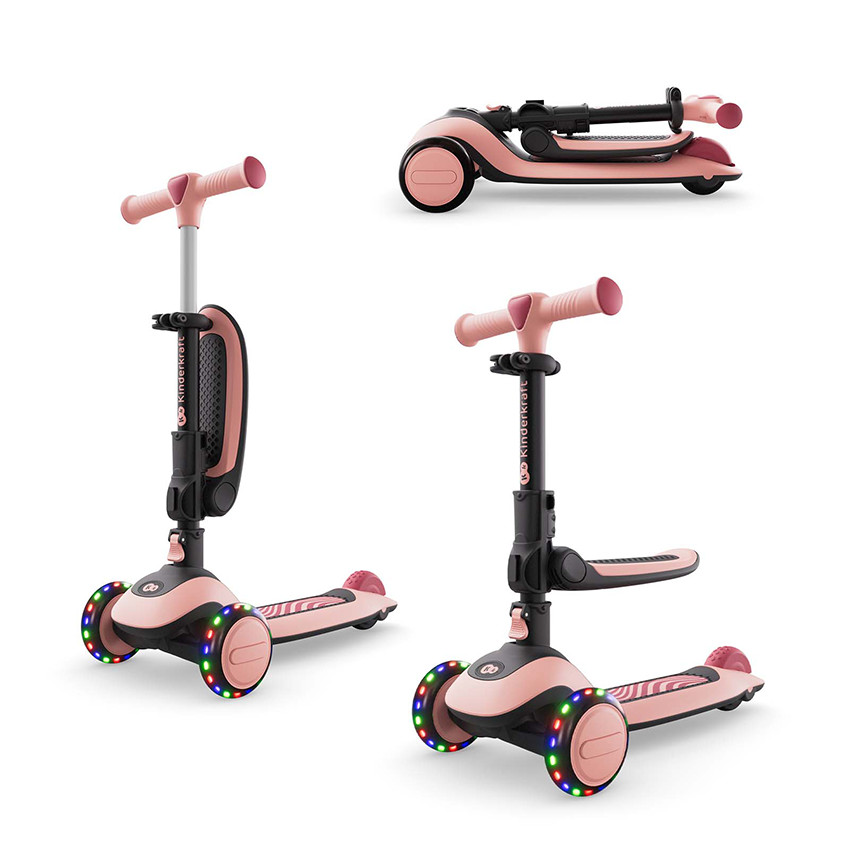 Draisienne évolutive 2-en-1 Halley 2 - Rose 