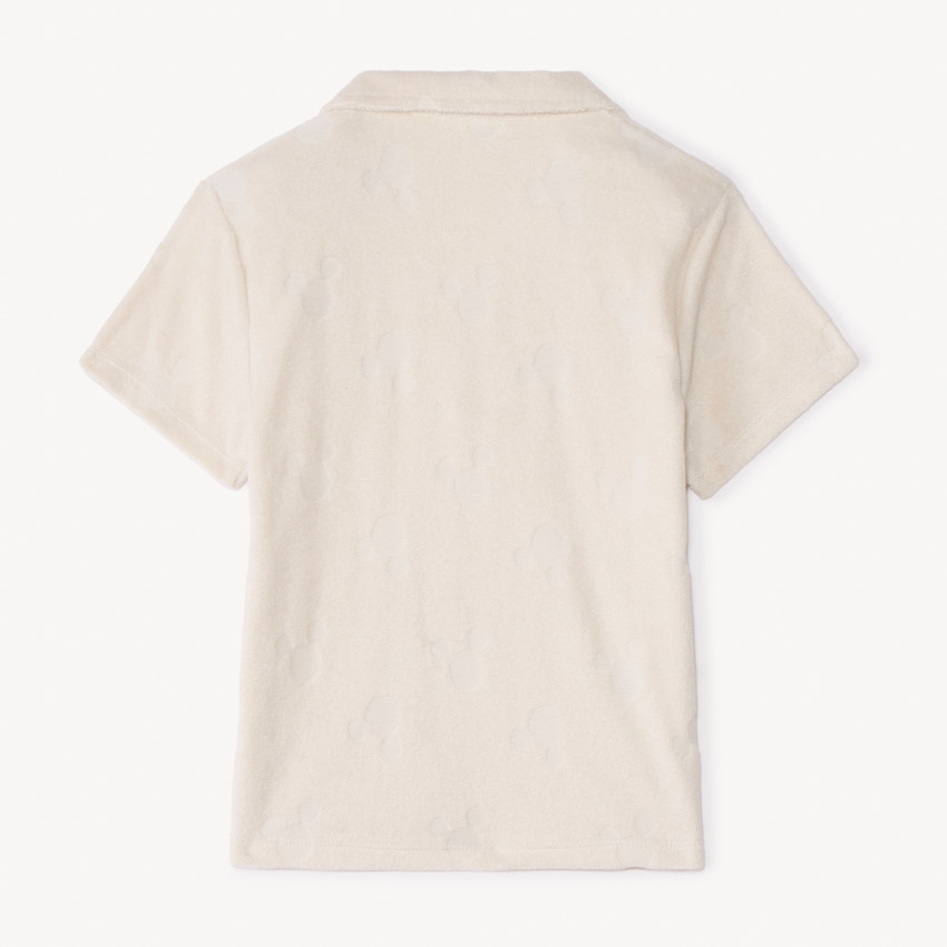 Polo manches courtes en éponge Mickey Disney pour garçon 