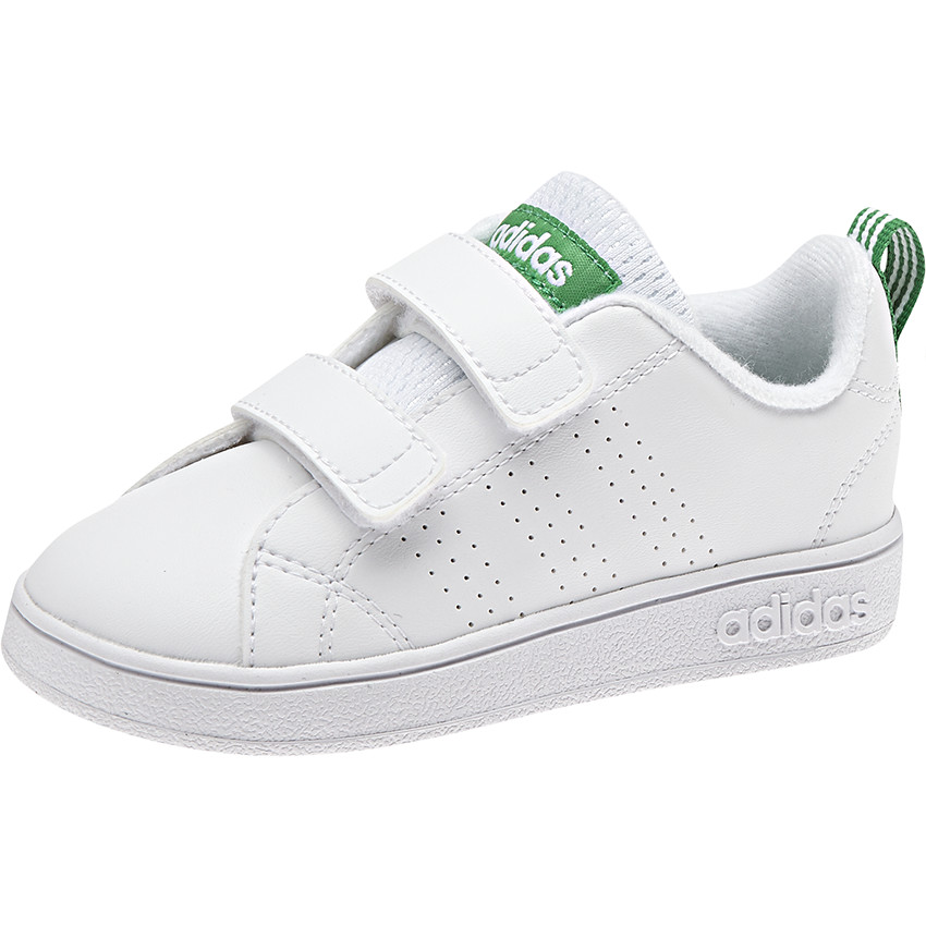 Baskets ADIDAS à scratchs et touches de vert du 24 au 27 