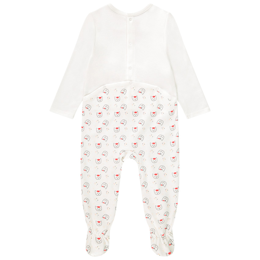 Dors-bien manches longues print fantaisie pour bébé fille 