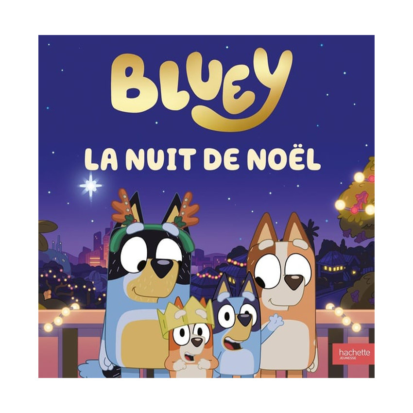 Livre "Bluey - La nuit de Noël" 
