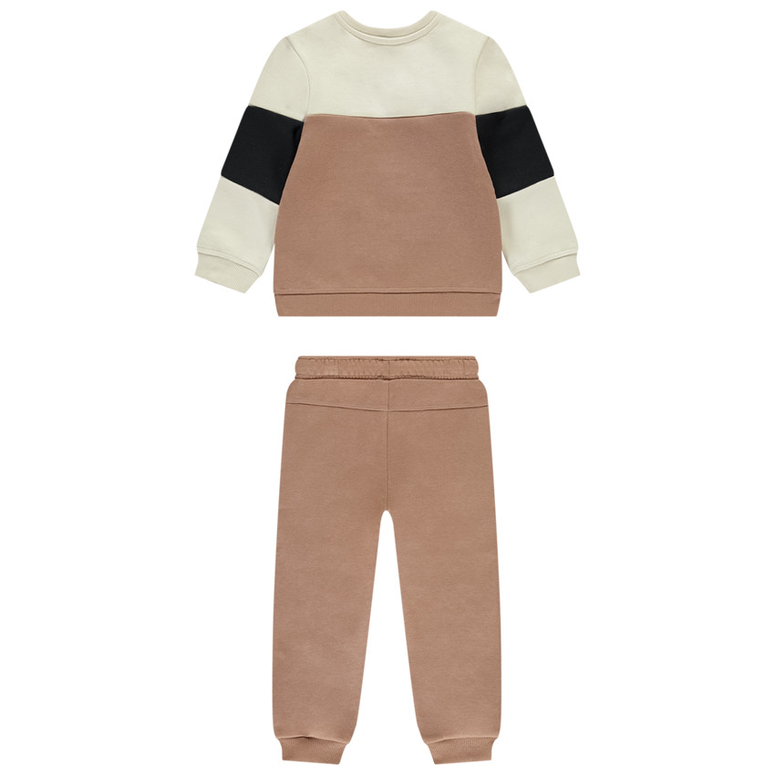Ensemble jogging ludique ourson pour bébé garçon 