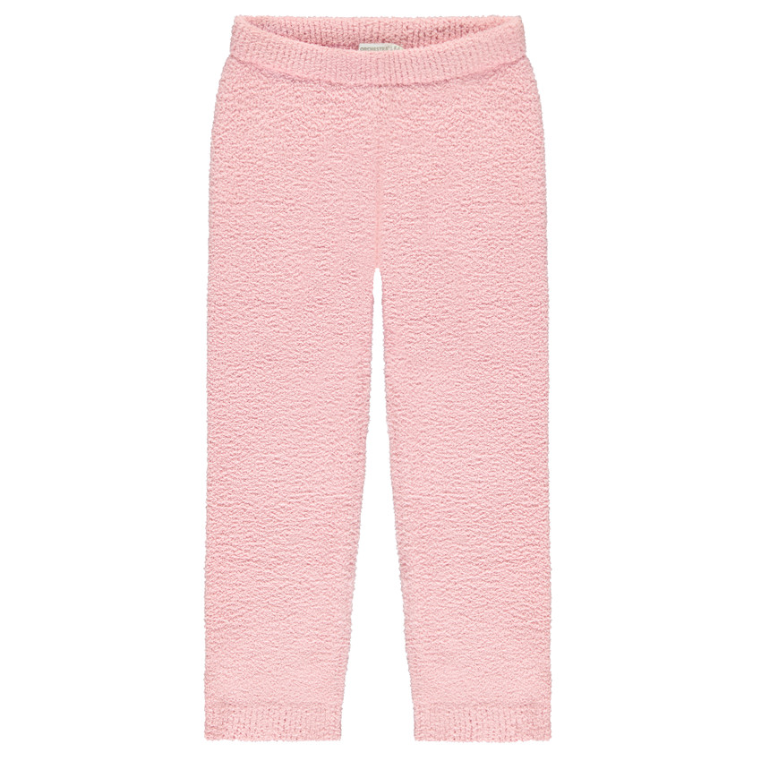 Pyjama 2 pièces t-shirt + pantalon en tricot fantaisie pour fille 
