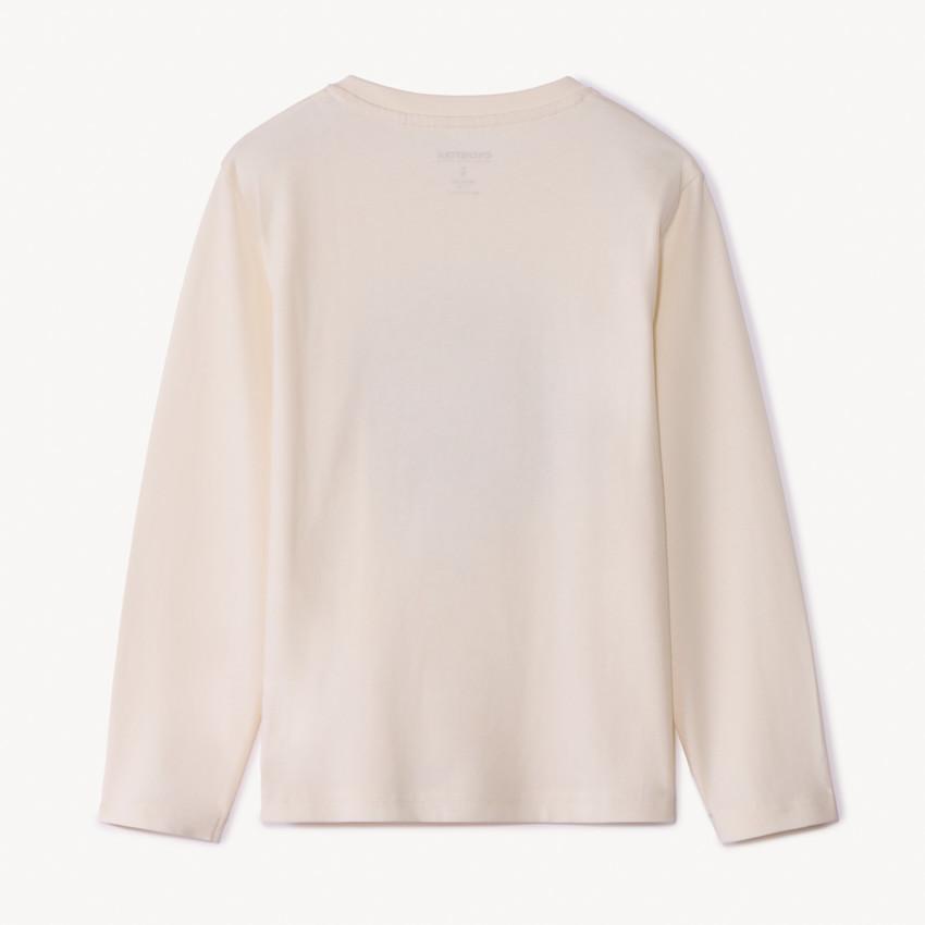 T-shirt manches longues printé pour garçon 