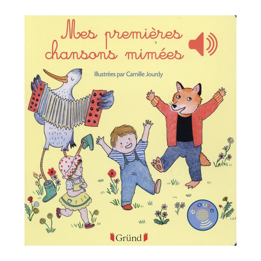 Livre Mes premières chansons mimées 