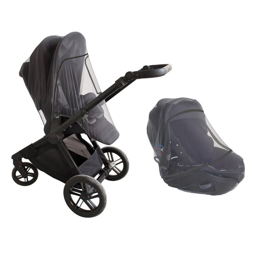 Moustiquaire 3 en 1 universelle gris 