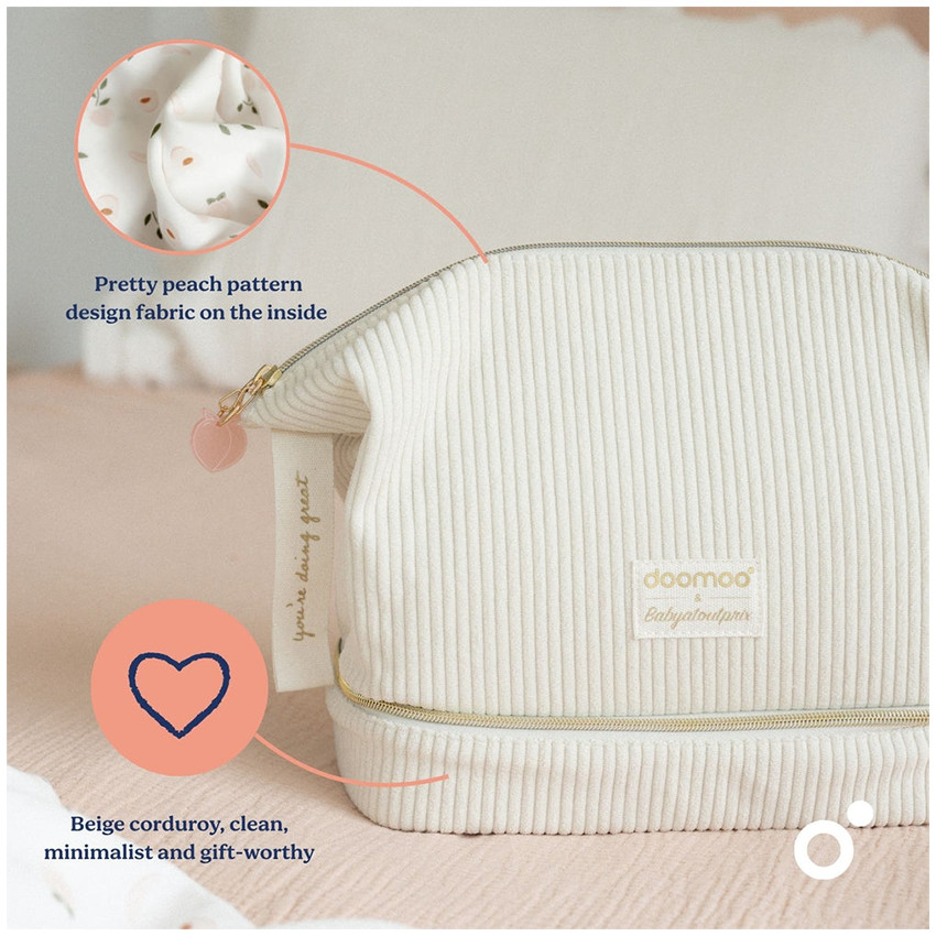 Trousse de maternité Mommy Vanity post-partum Sand  