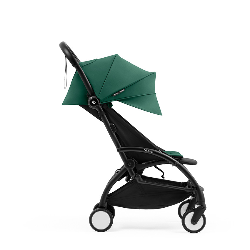 Poussette YOYO⁵ châssis + assise - Forest/Noir 