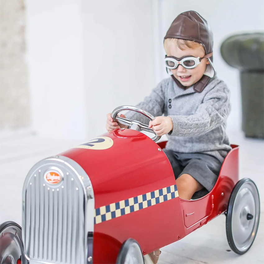 Set pilote de course vintage 