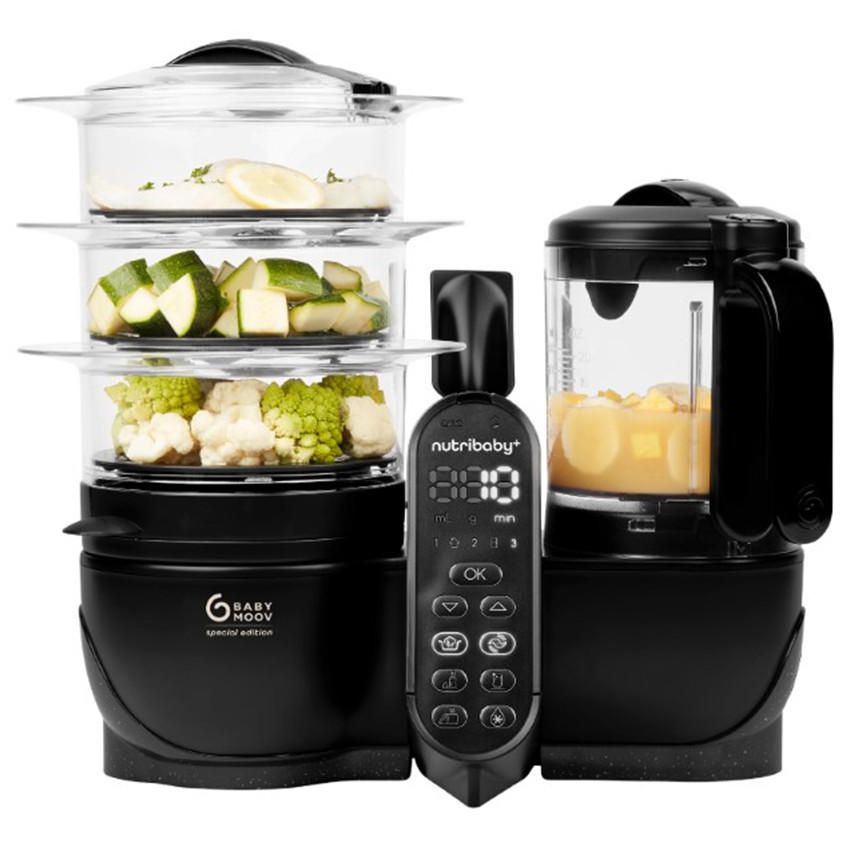 Robot multifonctions Nutribaby(+) XL Mineral Black 