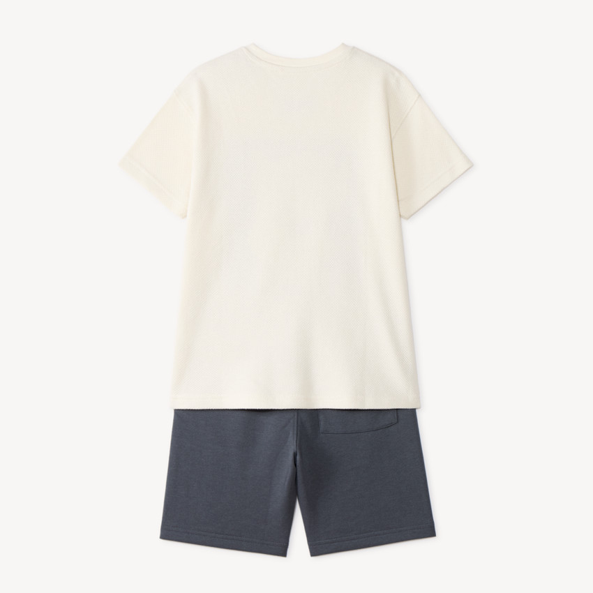Ensemble 2 pièces t-shirt + short de la Pat' Patrouille pour garçon 