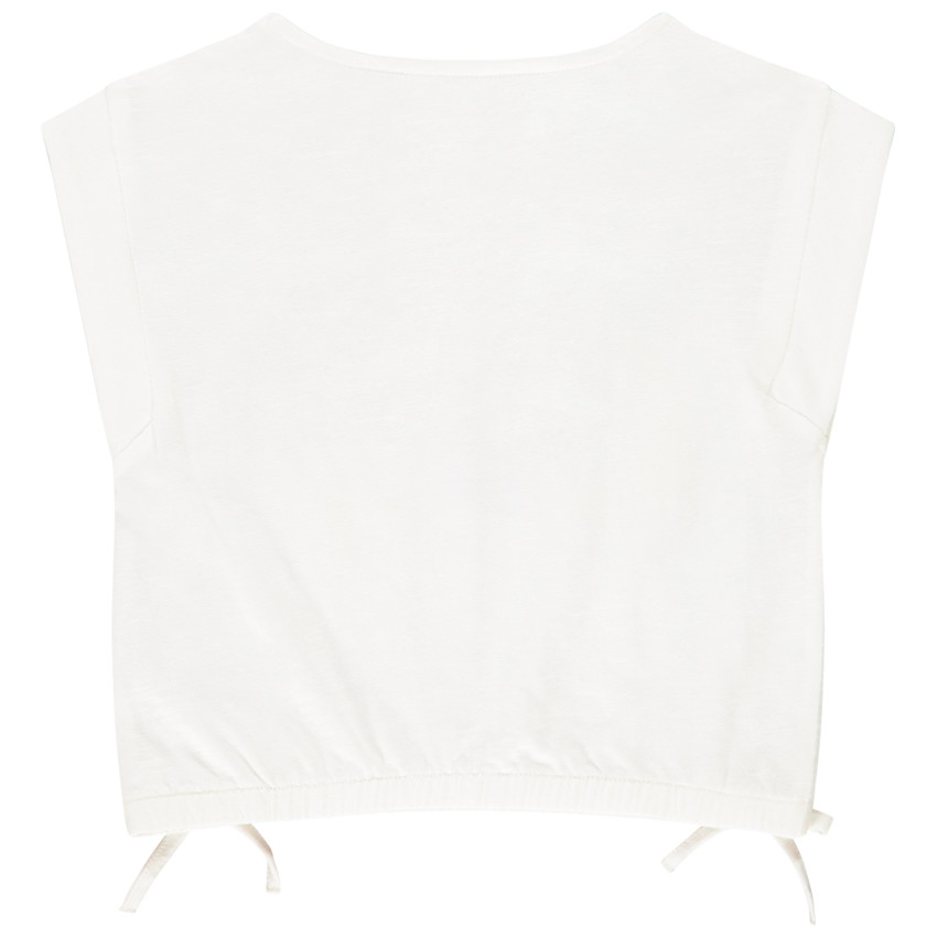 T-shirt forme boîte print fruits pour fille 