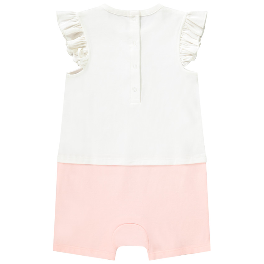 Combinaison courte effet 2 en 1 print Tic et Tac Disney pour bébé fille 