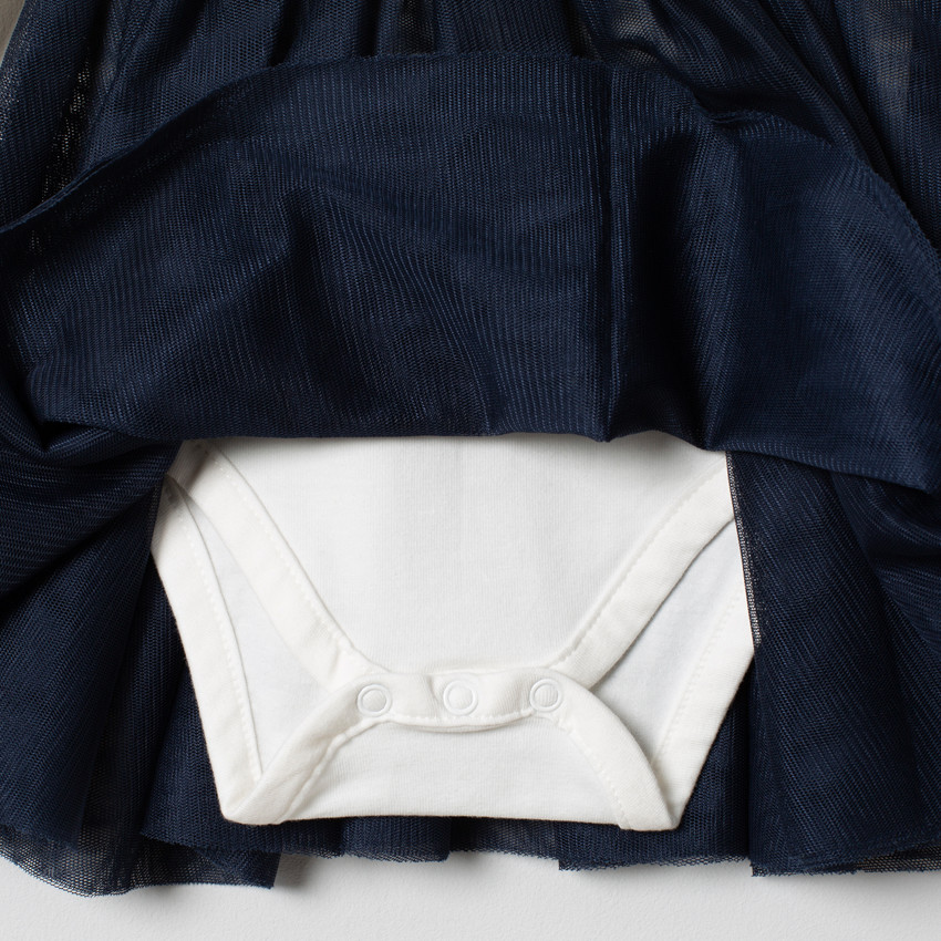 Robe manches longues effet 2 en 1 Minnie Disney 