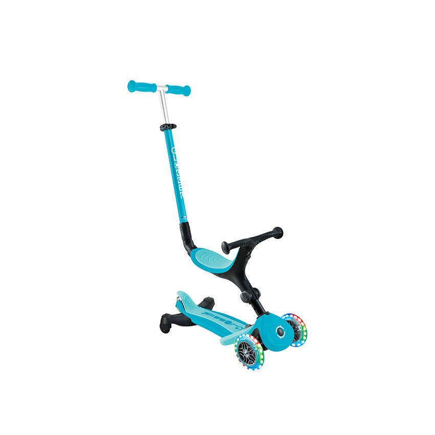 Trottinette évolutive 4 en 1 Go Up Active Lights 360 bleu