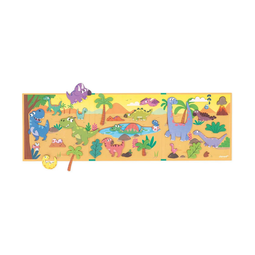 Livre Magneti'stories dinosaures  