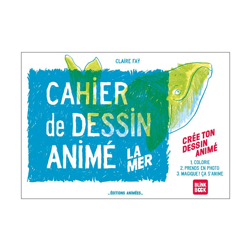 Cahier de dessin animé "La Mer" 