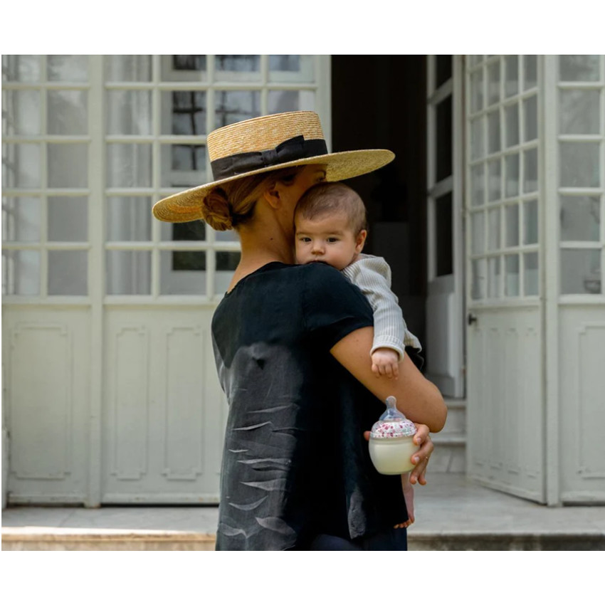 Biberon silicone 150ml Liberty Mimosa Pink 