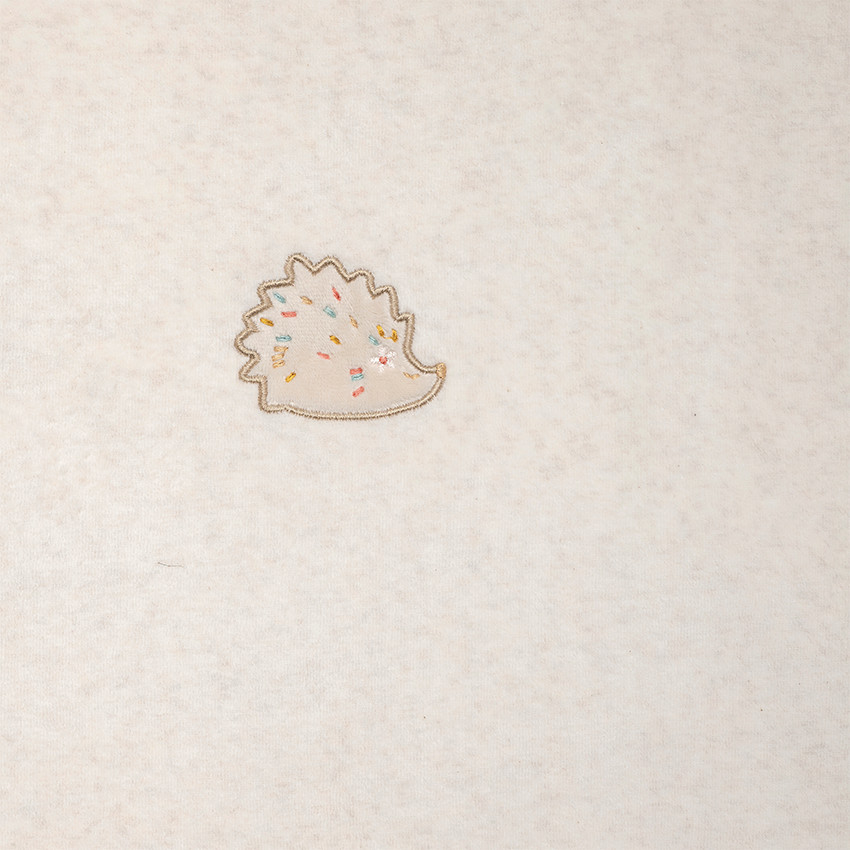 Couverture 100 x 75 cm Mila, Lana & Zoë beige 