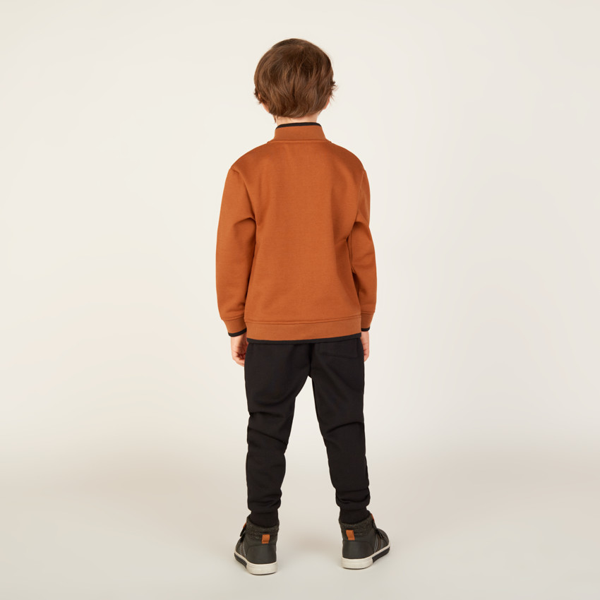 Ensemble jogging molleton doublé velours pour garçon 