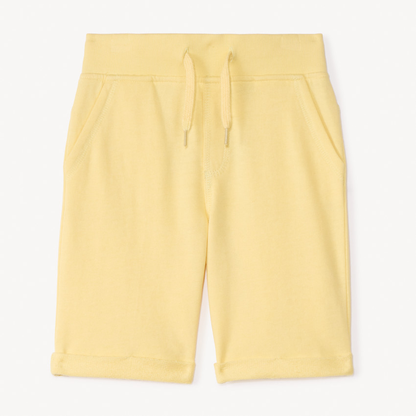 Bermuda en maille uni pour garçon 