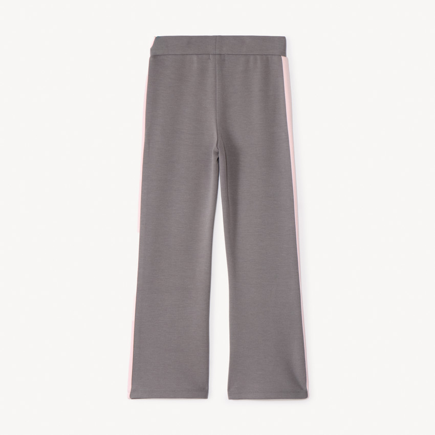 Legging évasé en scuba à bandes pour fille 
