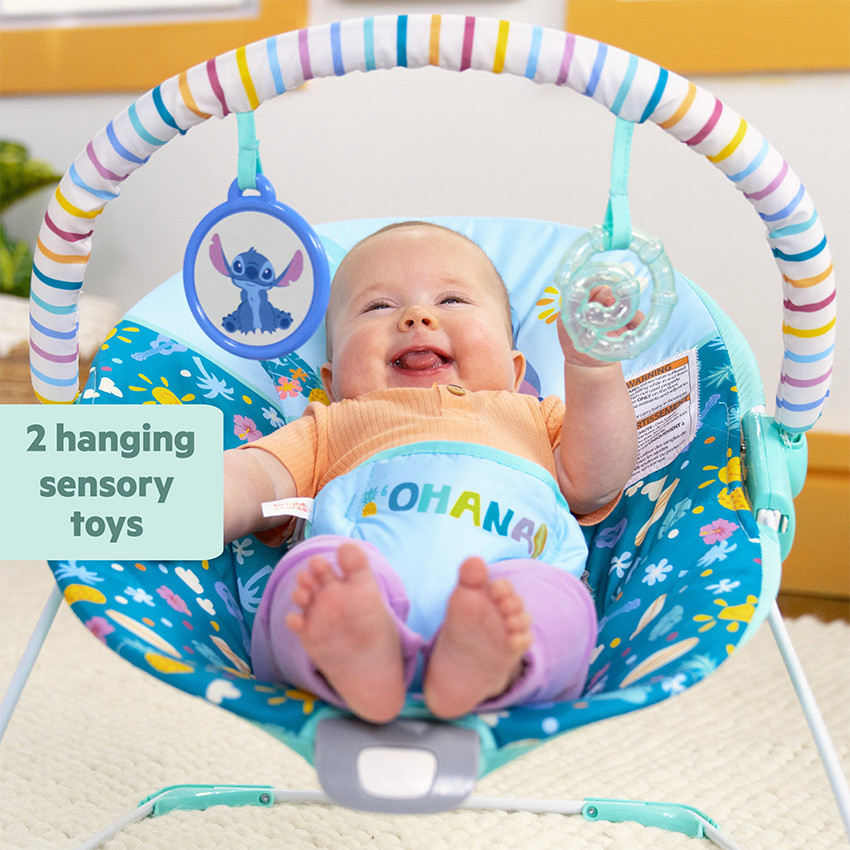 Transat vibrant Disney Baby Stitch Ohana Paradise 