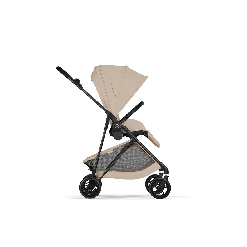 Poussette Melio Carbon - Almond Beige 