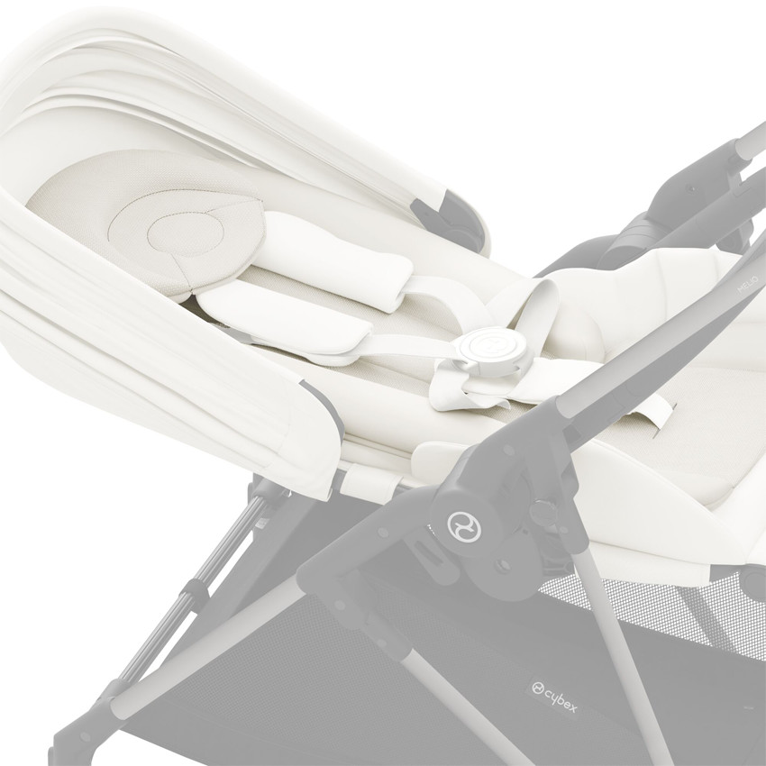Poussette Melio 3 - Cotton white 