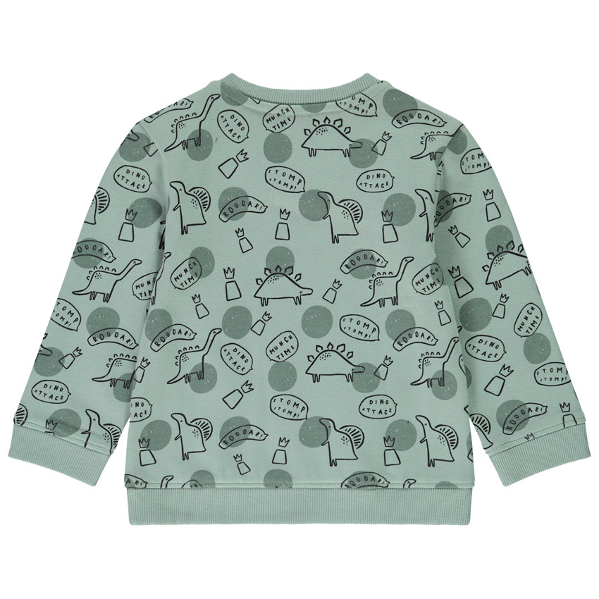 Sweat en molleton imprimé fantaisie pour bébé garçon 