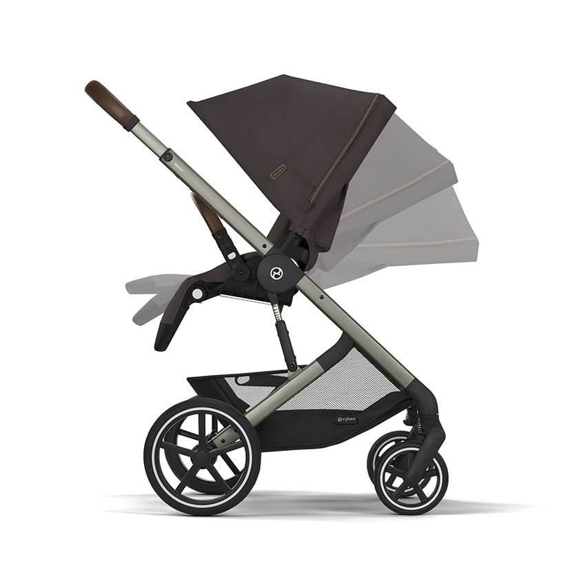Poussette compacte Balios S Lux taupe/chocolate brown 