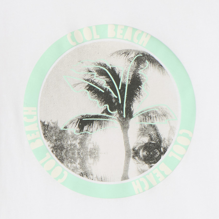 T-shirt manches courtes avec print fantaisie pour garçon 