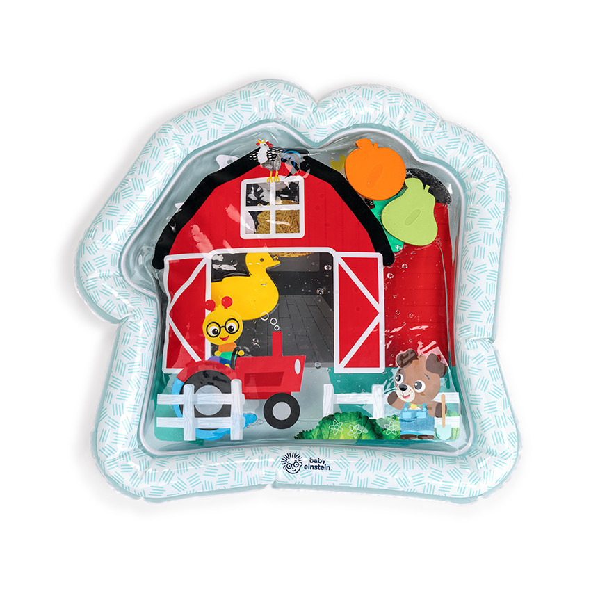 Tapis à eau d'éveil sensoriel sur le thème de la ferme